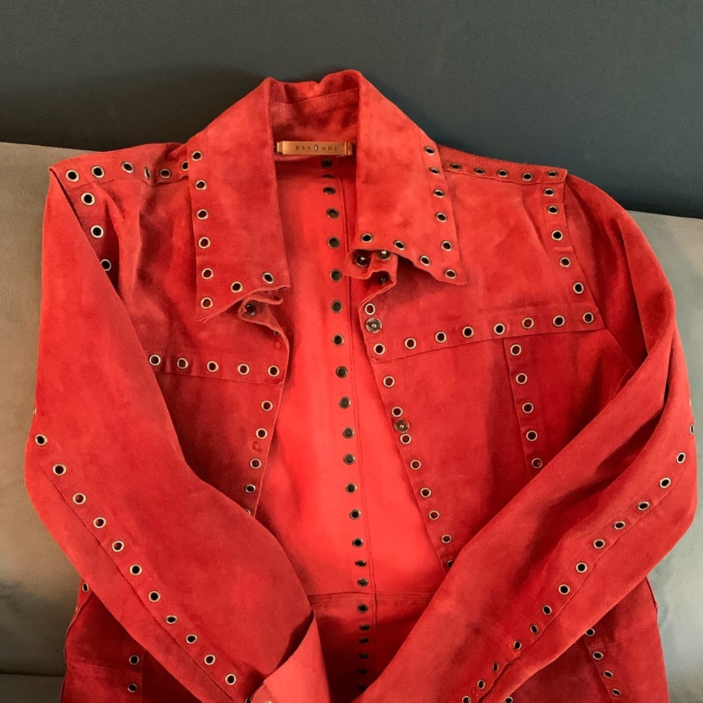 100% Suede Leather Jacket